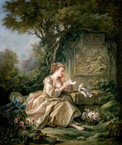 The Secret Message by François Boucher
